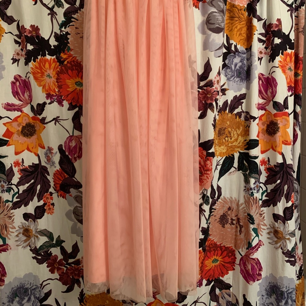 Custom Tulle peach Skirt 🍑